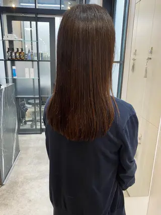 ミディアム 三浦 望のヘアスタイル