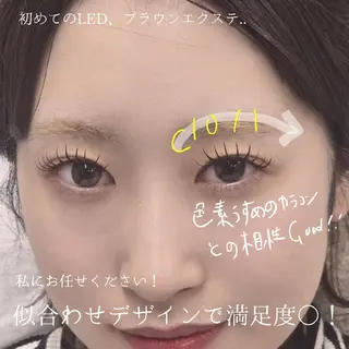 マツエク・マツパ フジ ワラのマツエク・マツパデザイン