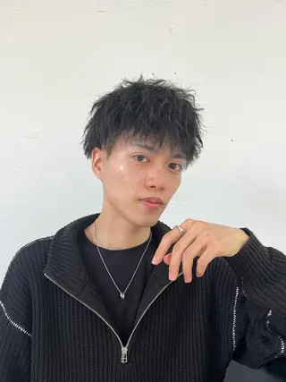 パーマ メンズ 茅ヶ崎パーマ特化/ スパイラル/ハルキのヘアスタイル