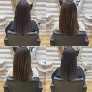ロング カラー 『艶髪』で印象が激変 ！髪質改善専門KONのヘアスタイル