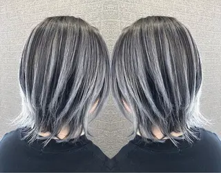 ショート カラー ヘアアレンジ アンドウ ユウ/ レイヤーカット/韓国のヘアスタイル