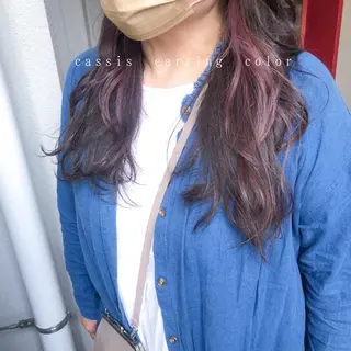 ロング カラー カラーパティシエ facce🌼ikoのヘアスタイル