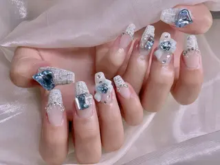 ネイル 長さだし専門店 M2　rikaのネイルデザイン