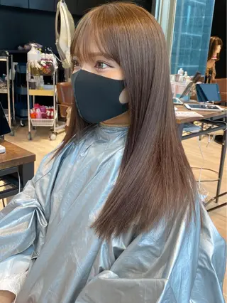 セミロング 【1日2名様限定】 AFLOAT白川雄副のヘアスタイル