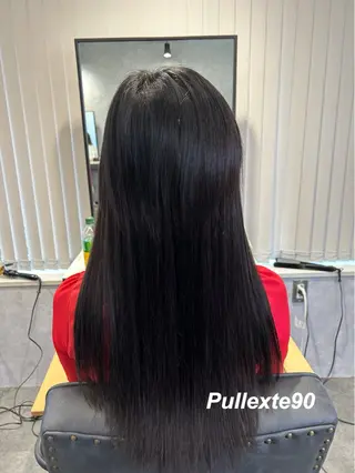 ロング プルエクステ/インナ ーカラー🦊はるなのヘアスタイル