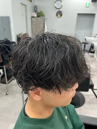 パーマ メンズ メンズパーマ特化🔥 田中のヘアスタイル