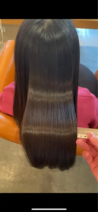 ロング 髪質改善／美髪矯正 林田和真のヘアスタイル