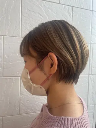 ショート HAIRMAKE age  天神西通り店所属・井上 珠葵のヘアスタイル