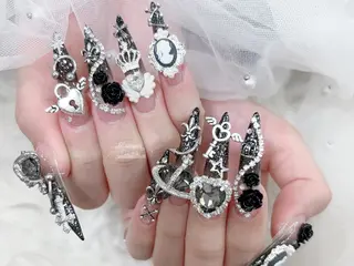 ネイル MoMoA Nail ネイル長さ出し専門店のネイルデザイン