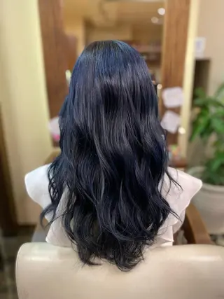 ロング カラー ヘアアレンジ 加藤 瑠美のヘアスタイル