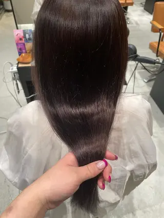 ロング カラー ヘアアレンジ メンズ 寺西 恵🪡🤍のヘアスタイル