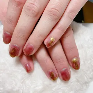 ネイル The Best Beauty受付担当のヘアスタイル