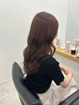 ロング カラー レイヤー/ナチュラル 💐nao.のヘアスタイル