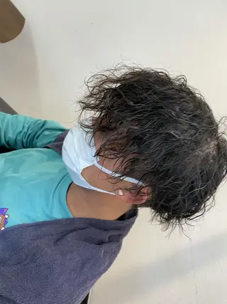 ショート パーマ メンズ 🌸髪質改善🌸 Shuhei🗝♠のヘアスタイル