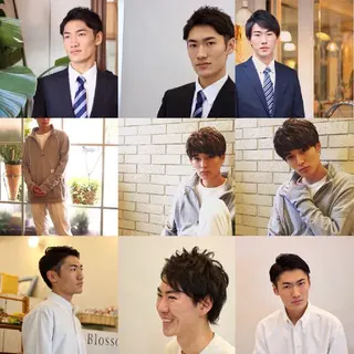 ショート パーマ メンズ 金曽 (天方) 美子のヘアスタイル