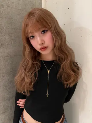 ロング nonoka/ ブリーチ/モニカのヘアスタイル