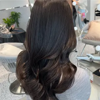 ロング 🎀透明感ブラウ ンshizuka🎀のヘアスタイル