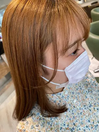 ミディアム カラー ohana所属・中尾 綺のヘアスタイル