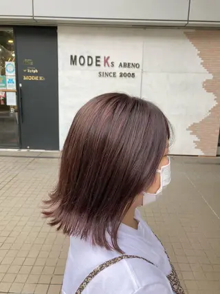 ミディアム カラー SHAFT Ieiriのヘアスタイル