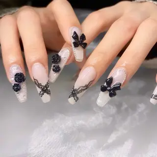 ネイル エルバイノリコ🎀 堅田パラジェル取扱店のネイルデザイン