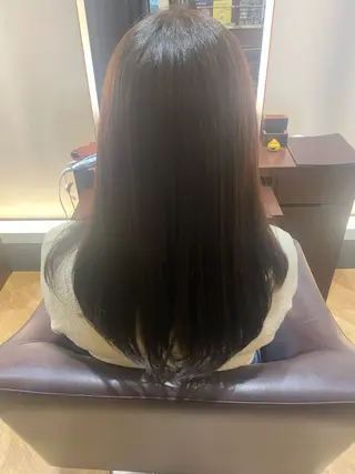 ロング Pacific Dazzle所属・津田 遥香のヘアスタイル