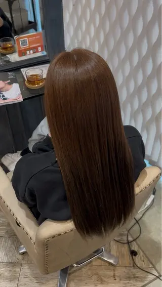 ロング カラー 万司 来望のヘアスタイル