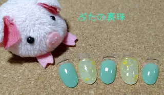 ネイル 林 珠里のネイルデザイン