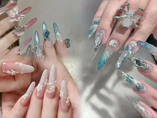 ネイル 長さだし専門店 M2　rikaのネイルデザイン