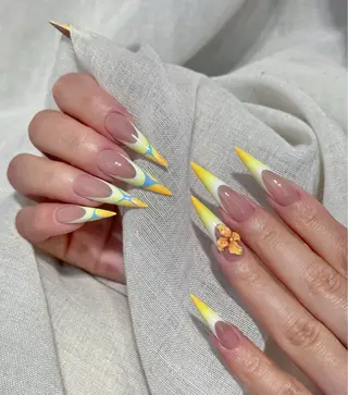 ネイル 長さだし専門店 M2 rikaのネイルデザイン