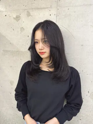ミディアム Hinane ‪❤︎‬のヘアスタイル