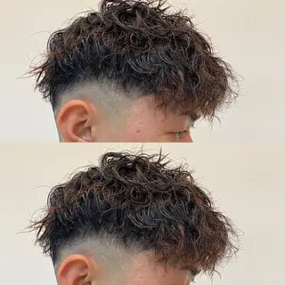 パーマ メンズ 年間2000名担当◎ パーマ職人/仲原佑樹のヘアスタイル