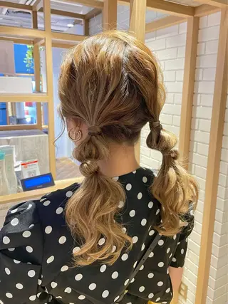 ヘアアレンジ 杉村 未来のヘアスタイル