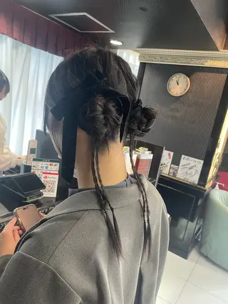 ロング 量産ヘアセット/ ヘアメAyakaのヘアスタイル