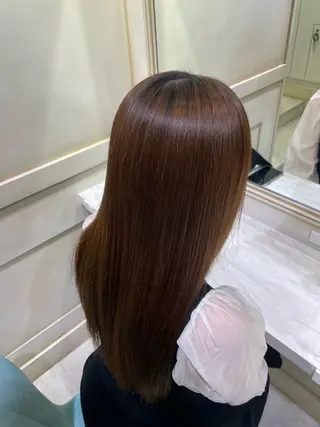 ロング 🟠髪質改善縮毛矯正 YUTO🟠のヘアスタイル