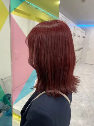 カラー ️🩷ハイトーン特化 RYUGA️🩵のヘアスタイル