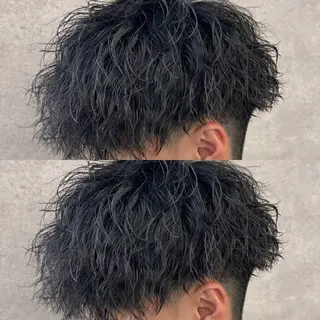 パーマ メンズ 🔥シャドウパーマ 特化🔥勇斗のヘアスタイル