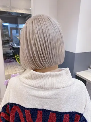 ショート カラー LA KING GINZA TOKYO所属・🧡ショートの達人 🧡SHOのヘアスタイル