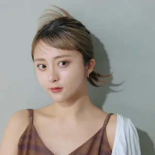 ヘアアレンジ green所属・玉造✲谷六 田村穂香のヘアスタイル