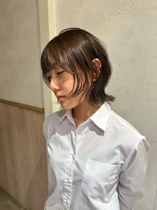 ショート Sora/レイヤー/ 似合わせカラー🤎のヘアスタイル