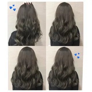 ロング カラー 韓国ヘア得意❤︎森澤 悠佳のヘアスタイル