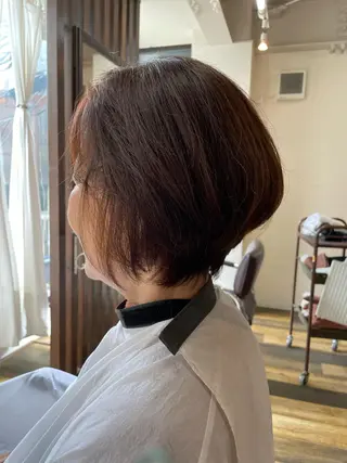 ショート canonart上田 里恵のヘアスタイル