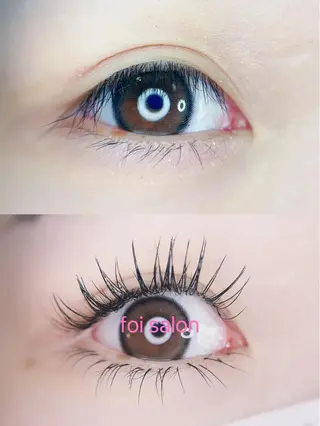 マツエク・マツパ foisalon 新宿西口店のマツエク・マツパデザイン