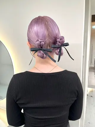 カラー 艶ブリーチ/表参道 ハイトーン /実乃梨のヘアスタイル