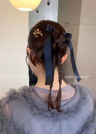 ヘアアレンジ 高発色ブリーチ/ ハイレイヤー🪽aiのヘアスタイル