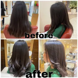 ロング 金沢美容室 KUSHUKAのヘアスタイル