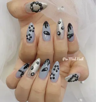 ネイル HANA 長さだしのネイルデザイン