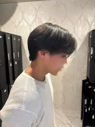 メンズ ブリーチモデル募集中 星川まお𝜗𝜚のヘアスタイル