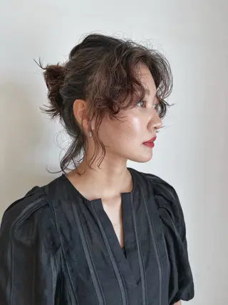 パーマ ボブパーマ/アレンジ Onのヘアスタイル