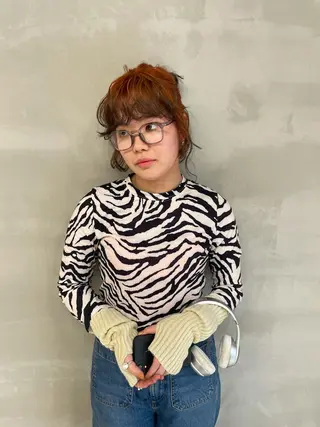 カラー wewe: momoeのヘアスタイル