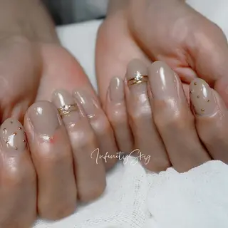 ネイル infinity skyのネイルデザイン